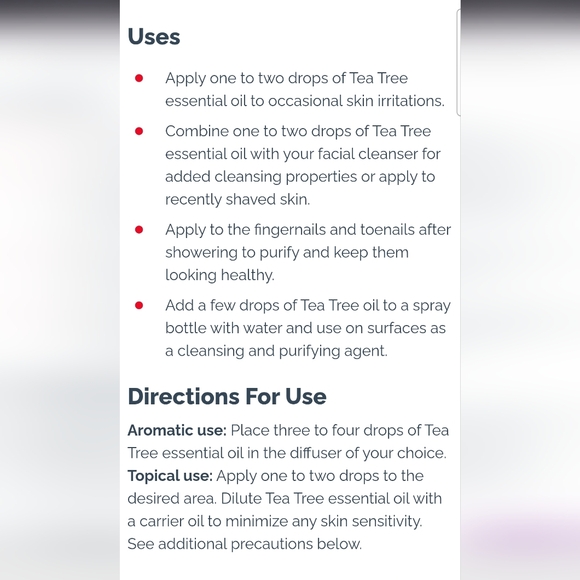 doTERRA Tea Tree Oil - Picture 6 of 7
